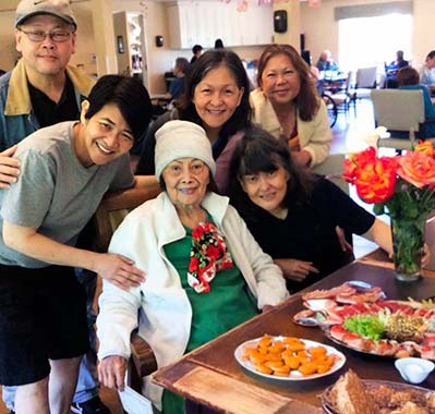 Assisted Living Familiy Visit